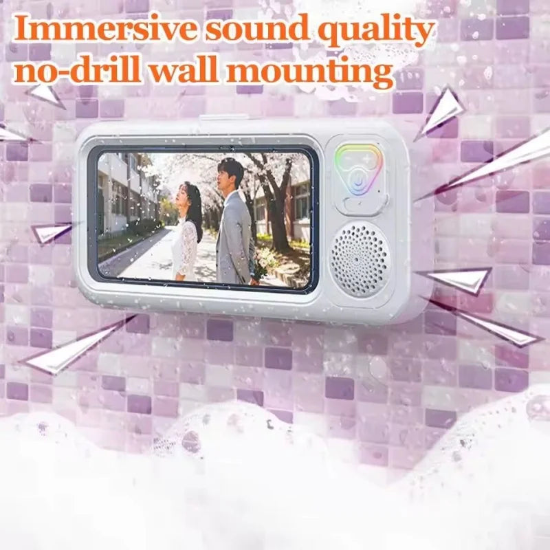 waterproof Bluetooth speaker phone case